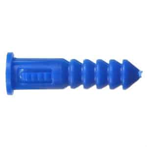 Ribbed Plastic Drywall Anchor