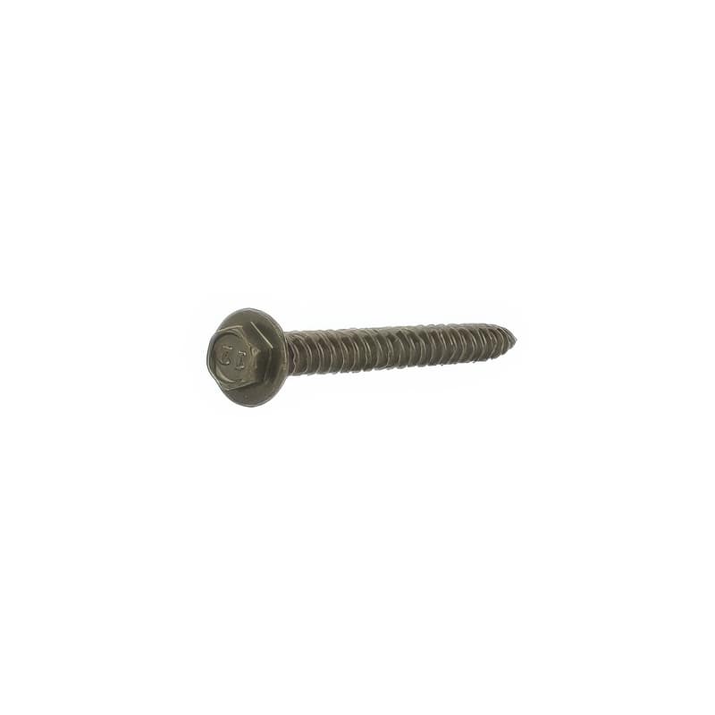 Hex Washer Sheet Metal Screws - Painted Heads