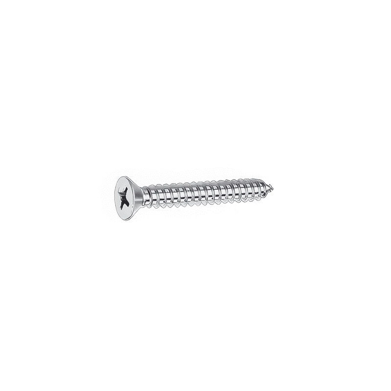 Stainless Steel Flat Phillips Sheet Metal Screws