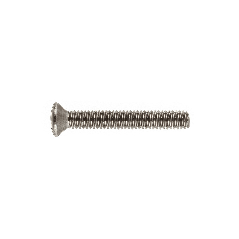 Oval Phillips Machine Screws - Stainless Steel