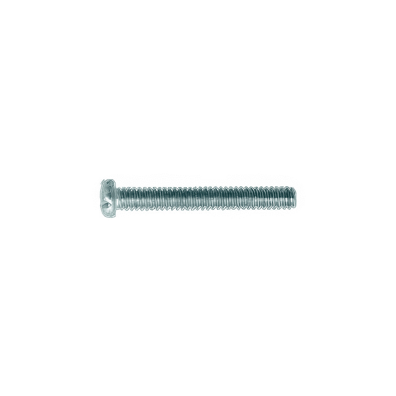 Pan Phillips Machine Screws - Zinc Plated