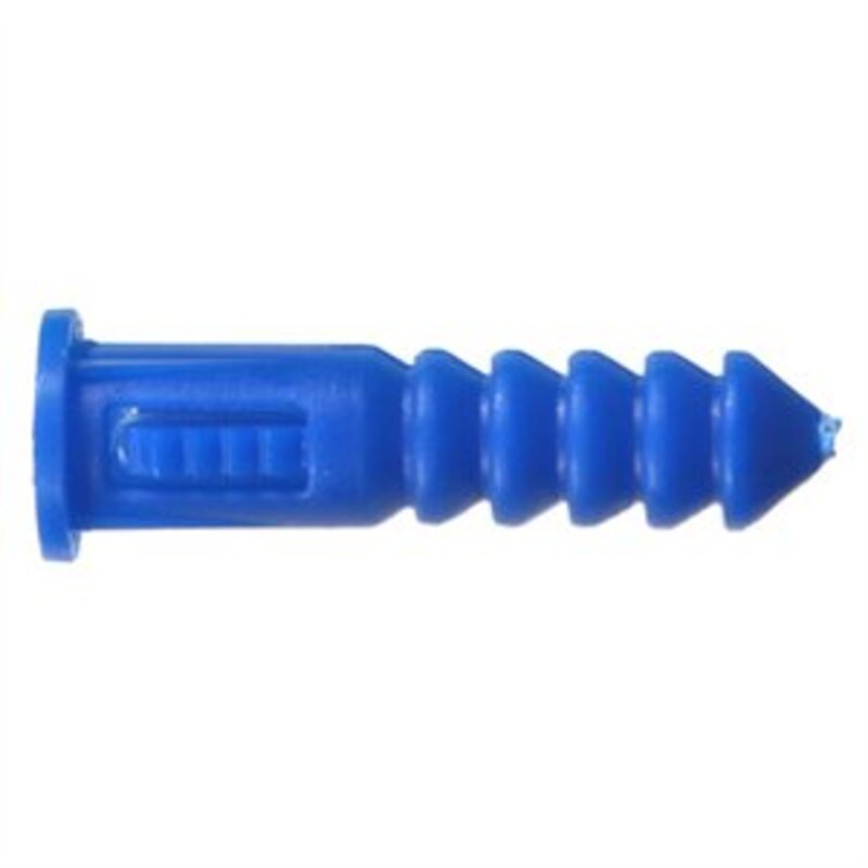 Ribbed Plastic Drywall Anchor