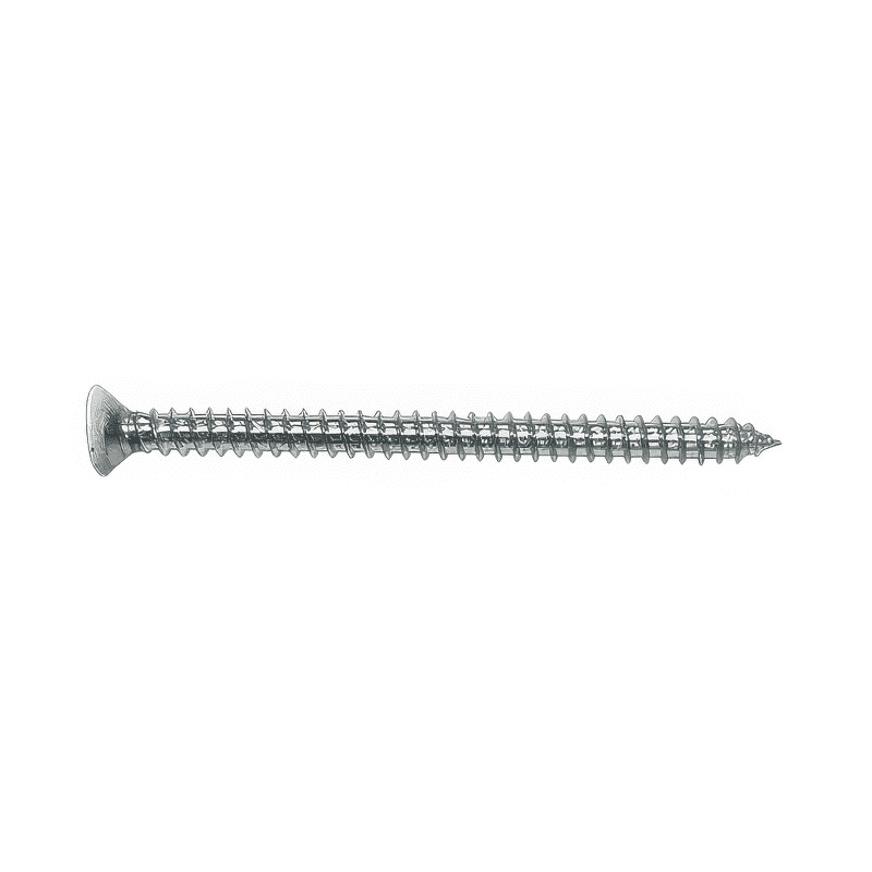 Flat Phillips Sheet Metal Screws - Painted Heads