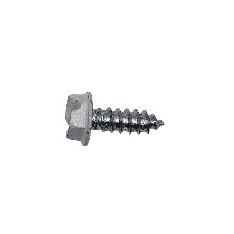 Hex Washer Head Sheet Metal Screws - Painted Heads