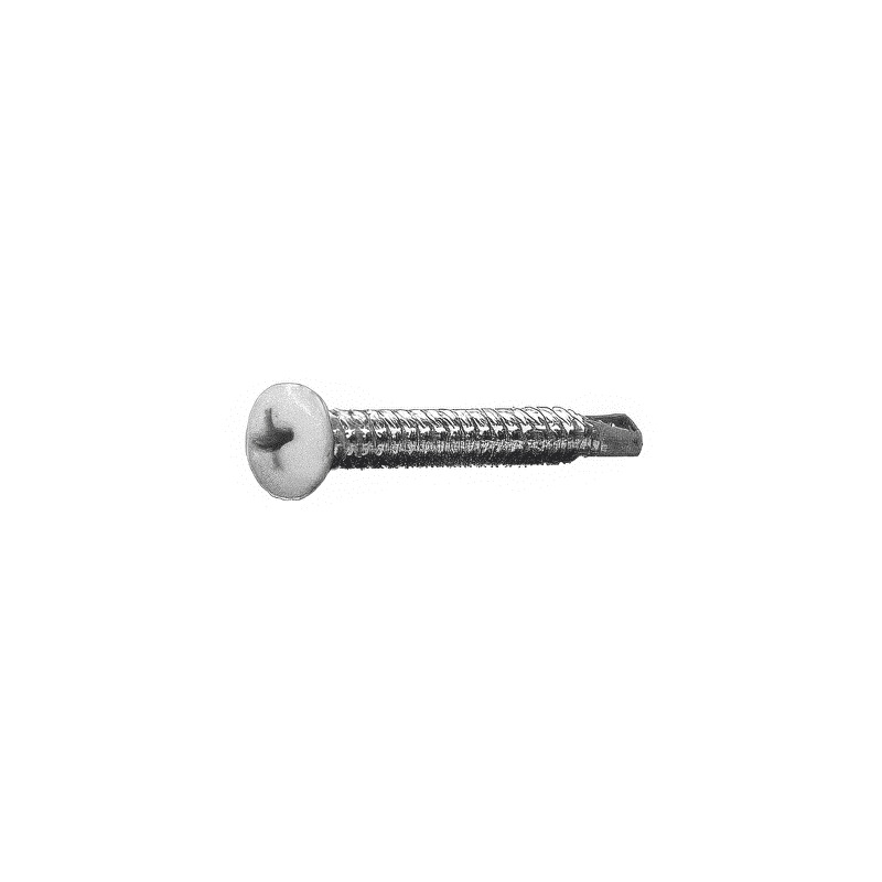 Self-Drilling Metal Screws - Painted Heads