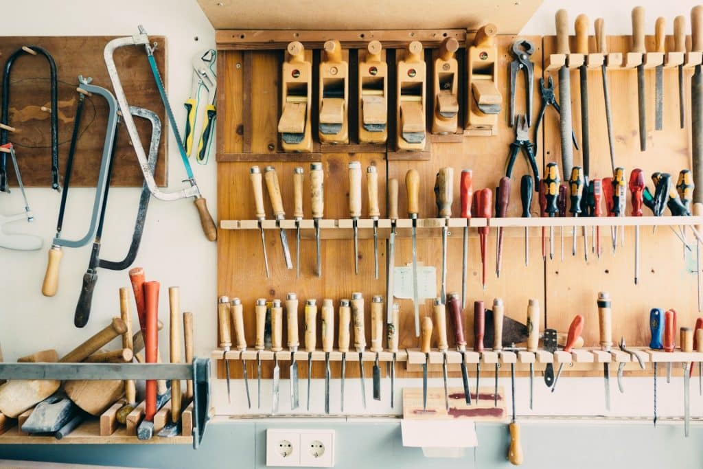 Assorted handheld tools