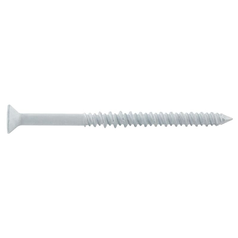 DeWalt UltraCon®+ Flat Head Concrete Screw White