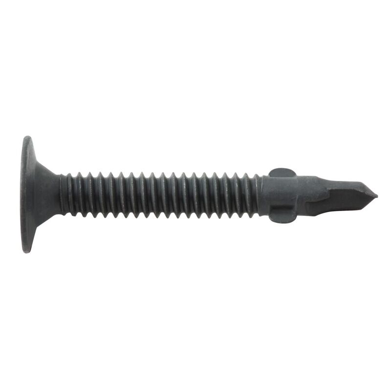 Elco® Drilit® Drill Screws for Wood to Metal Application Phillips Wafer Head w/Wings #3 Point