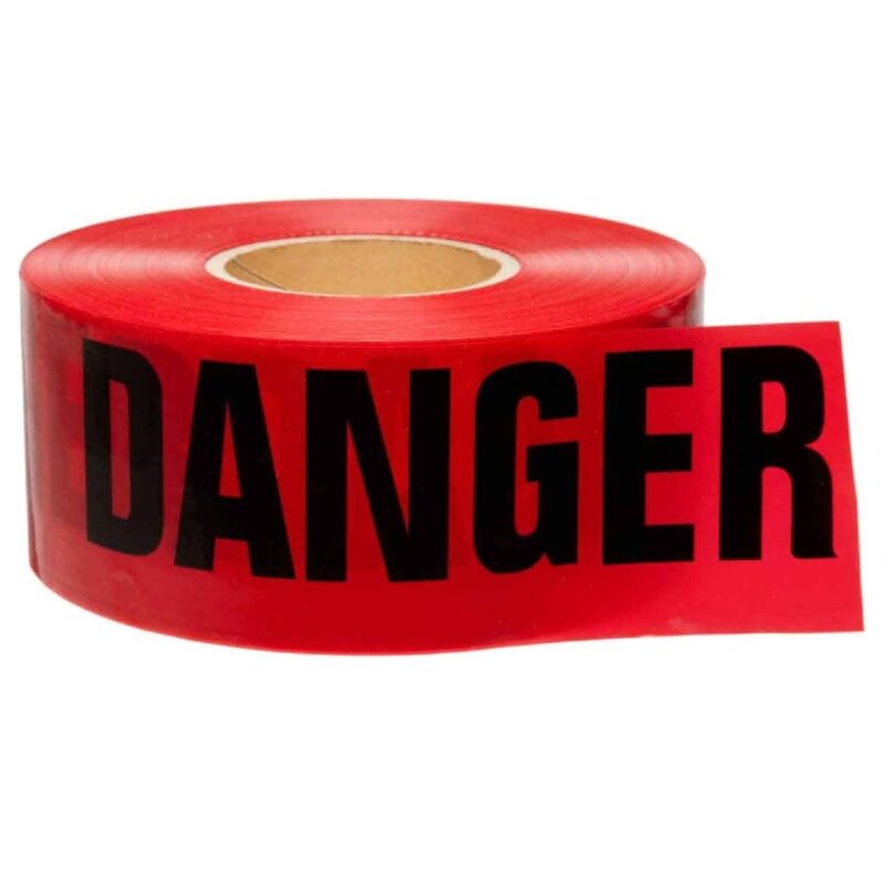 Red Danger Tape