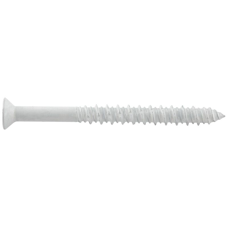 DeWalt UltraCon®+ Flat Trim Head Concrete Screw White