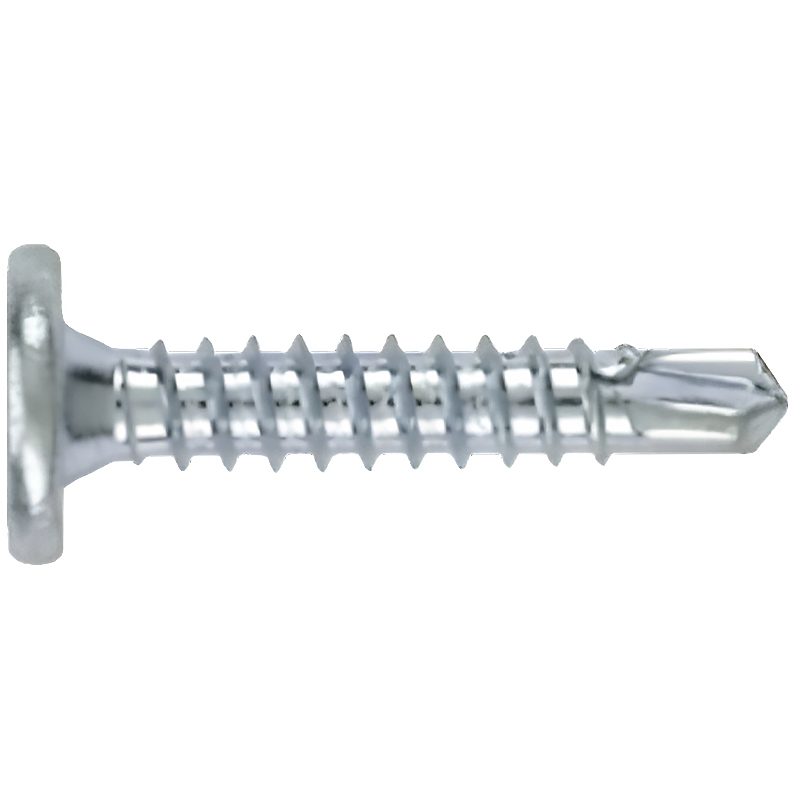 Pancake Head Phillips Self Drilling (Tek) Screws #3 Point