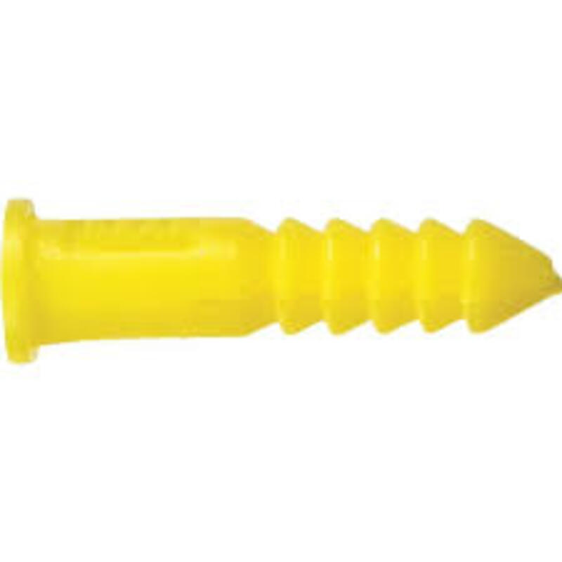 Ribbed Plastic Drywall Anchor